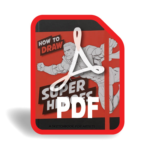 How to Draw SUPER HEROS (PDF download)