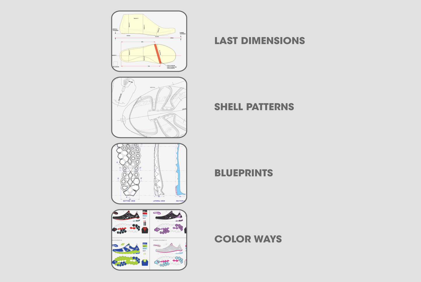 (Digital Tutorial) CREATING TECHNICAL DRAWINGS: FOOTWEAR