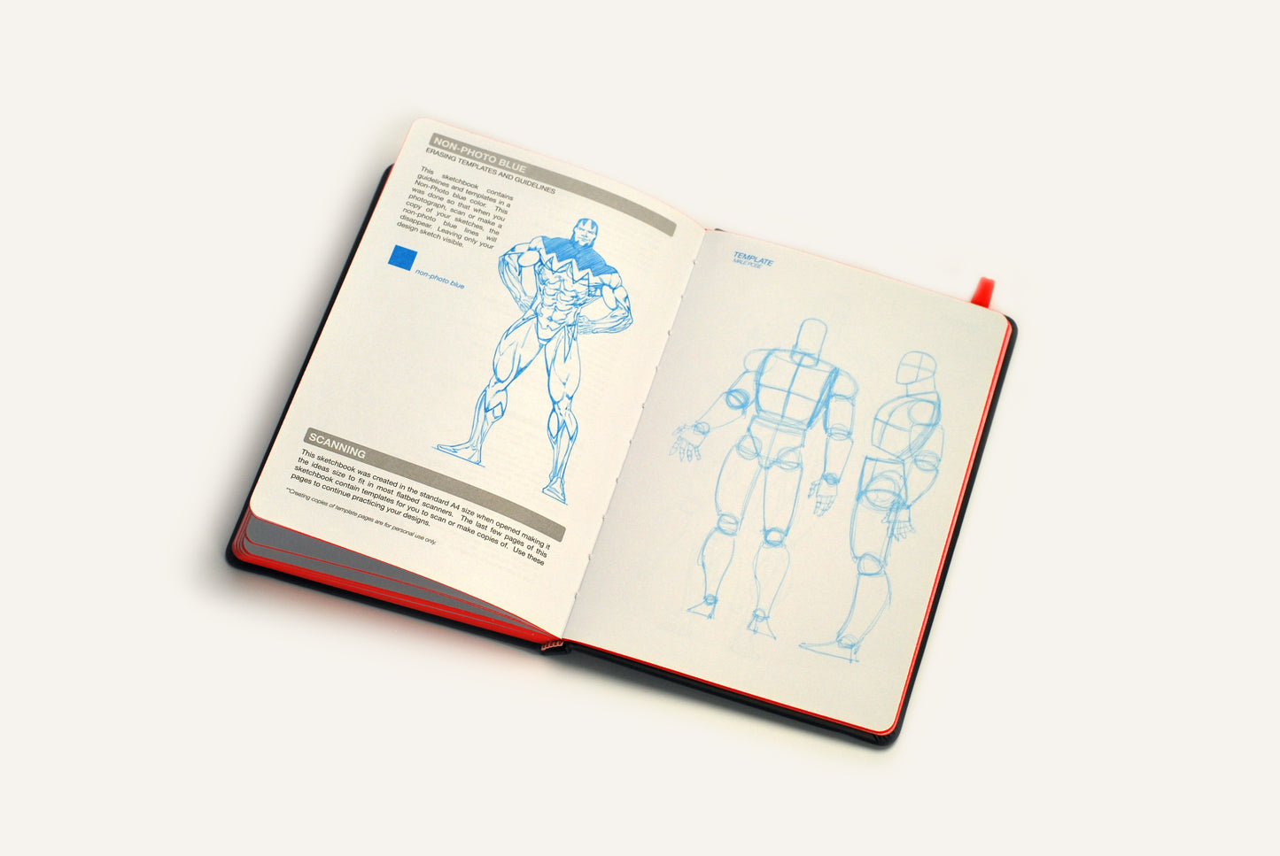 How to Draw SUPER HEROS Sketchbook