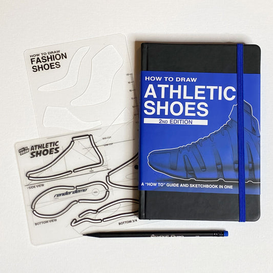 How to Draw SHOES + Stencils Set (Limited Quantity)